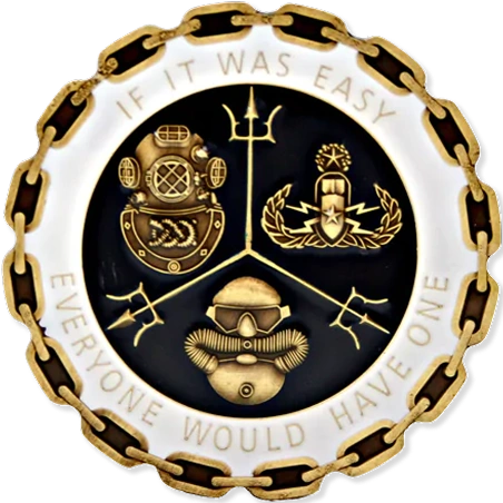 Finished custom coin