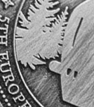 Antique silver finish