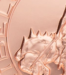 Polished copper finish